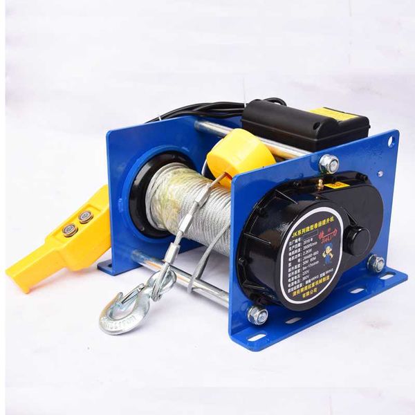

500-1000kg 100m 220/380v small wire rope hoist mini electric hoist small for decoration of household buildings