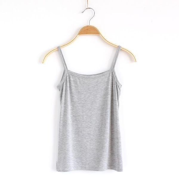 

yoga dance fitness shaping solid color crop strappy cami 2020, White