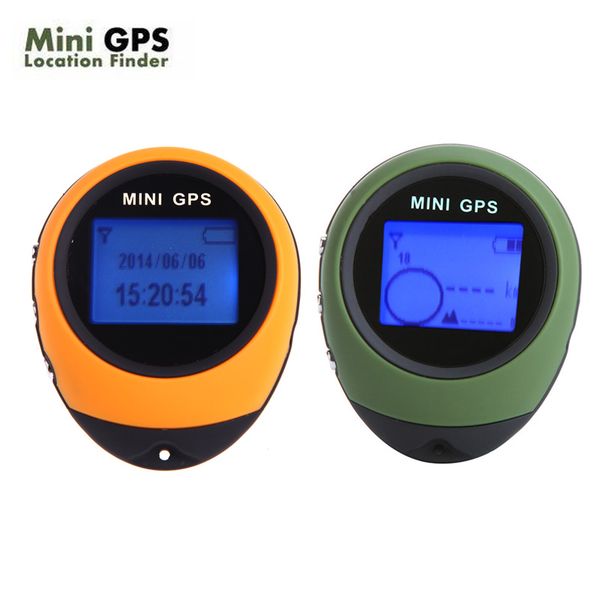 

mini portable gps receiver navigation with handheld gps compass travel guide usb rechargeable for outdoor travel climbing / car