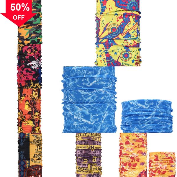 

ucsbj hair outdoor 205 colors promotion multifunctional cycling seamless men magic scarfs women bandana scarf band scarf m026