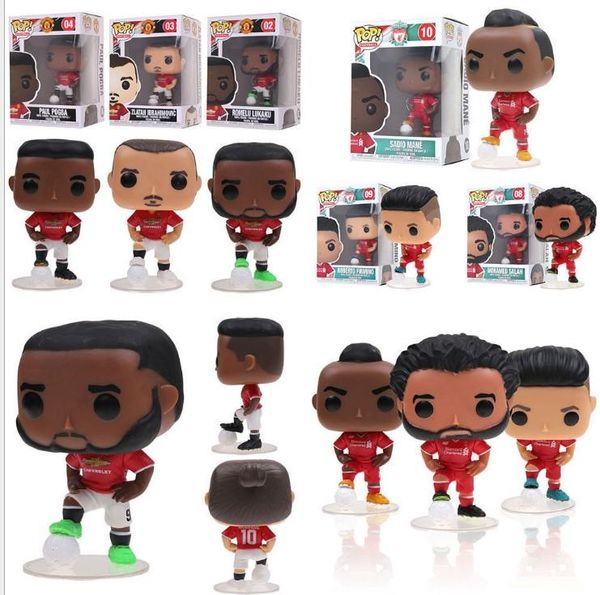 

funko поп sadio mane 10 # 08 # q vervison футбол спорт аниме рисунок фигурку коллекция модель hot toys hot sale new arrvial hot sale