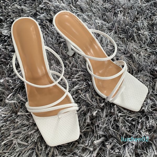 

2020 summer pumps new gladiator sandals shoes women thin high heels open toe sandal lady ankle strap pump shoes size 35-42 l02, Black