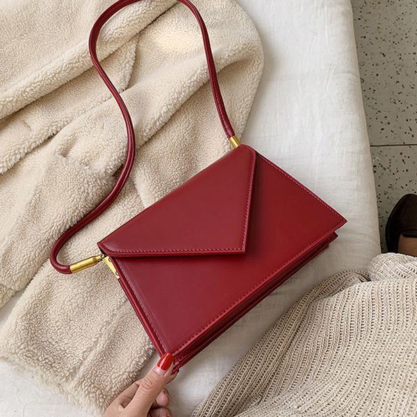 

мода твердые сумки цвет crossbody для женщин chic тонкий ремень конструктора плеча сумки известного бренда женский посыльного сумки lady лац