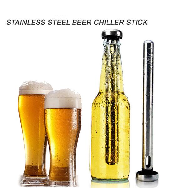 

stainless steel cooler wine sticks bottle inner beer chiller sticks for rapid chilling bottled drinks physical frozen never diluting