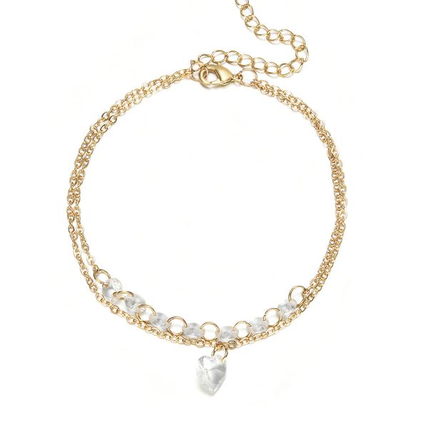 

новая мода простые красотки rhinestone кристалл многослойные дизайнерские браслеты браслеты мода браслет-манжета ювелирные подарки, Golden;silver