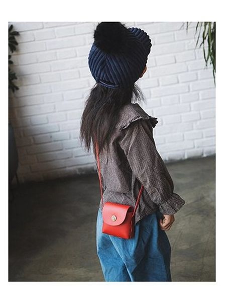 

for dhl ins pu pouch baby handbag girls boys wallet children coin coin box kid money purse vintage flap change purse small mini ba rfne