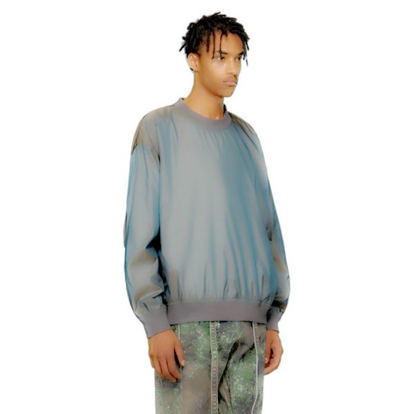 

crewneck изменение цвета пуловер мужчины женщины толстовка свитер fg мода с длинным рукавом пиджаки новый, Black