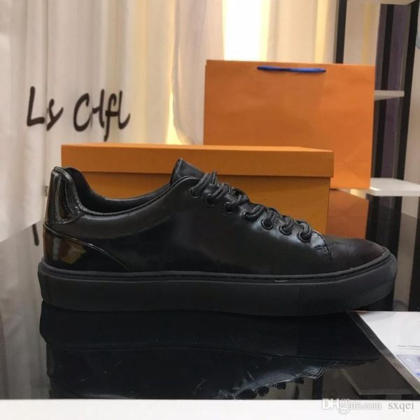 

l9299 colors flat jogging low shoes luxury designer mens shoes vintage pattern printing series fashion non-slip walking shoes new size 38-45