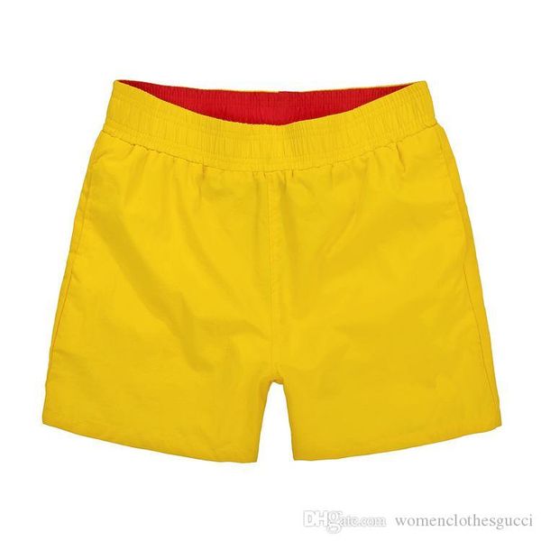 

mens solid color polo beach pants leisure fashion sports short fitness training sports mens shorts solid color loose active teenager apparel