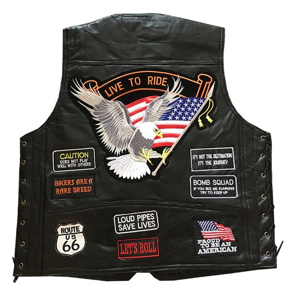 

motorcycle jacket motos biker ceket genuine leather vest mens chaqueta motoqueiro punk retro jaqueta casual moto vest clothing