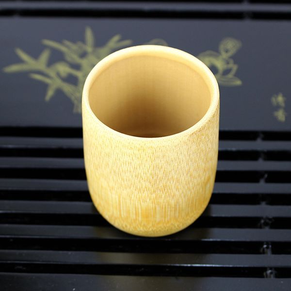 

natural bamboo tea cups water beer coffee juice cups for kitchen