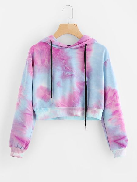 

new women hoodies pullover lip print long iridescence sleeve hoodies women short midriff-baring fleece casual hooded outerwear women, Black