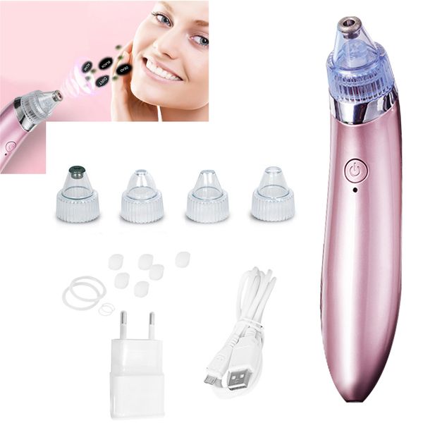 

blackhead vacuum acne cleaner pore remover electric skin facial cleanser kit qw4