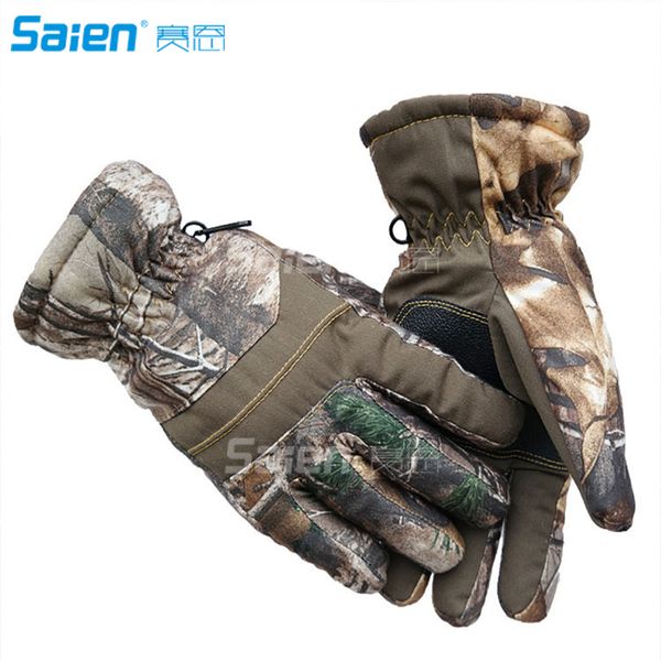 

mens lightweight camouflage hunting gloves with touchscreen fingers and sure grip palm, Black