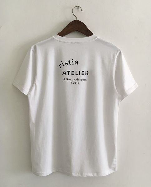 

cd brand mens designer t shirt luxury paris fashion tshirts summer women atelier letters t-shirt male 100% cotton tees kl8033380