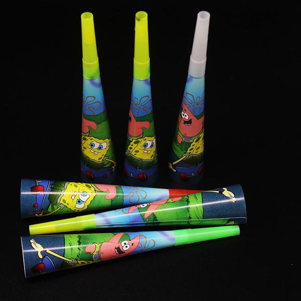 

6pcs/lot theme party trumpets birthday party decorations theme noise makers