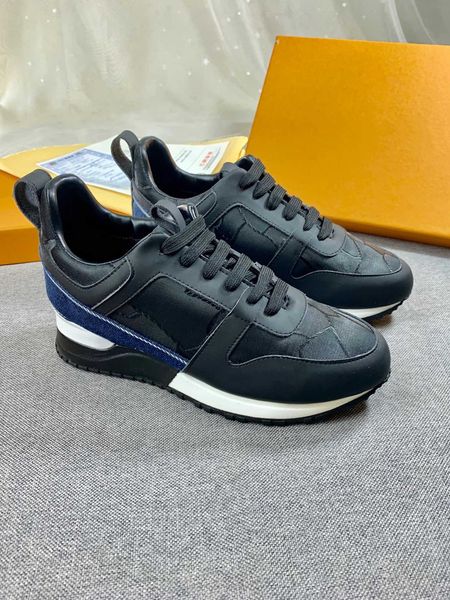 

мода роскошные дизайнерские туфли человек женщина повседневная обувь из натуральной кожи сетки заостренным обувь, Black