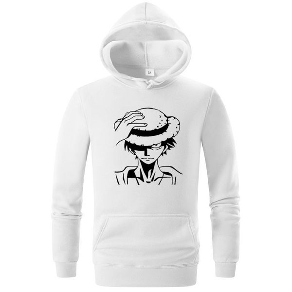 

2019 new head pattern fashion hoodie fashion casual sweatshirt couple men's jacket printed fleece hoodie, Black
