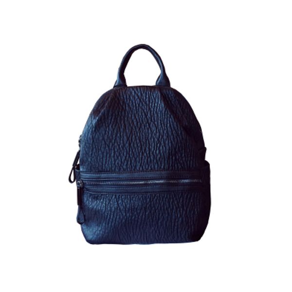

female pu leather black novelty backpack for women soft casual chic unique daypack portable knapsack