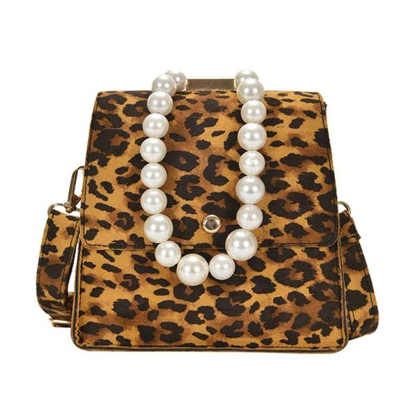 

2020 fashion women hasp leopard printing handbag phone bag shoulder messenger bag female purse and handbags ladies hand bags
