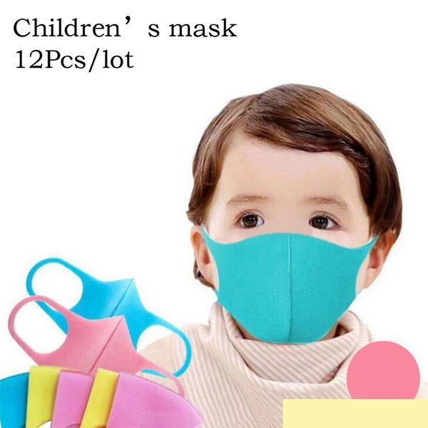 

12pcs/lot new children's mask pm2.5 anti-fog anti-dust mask