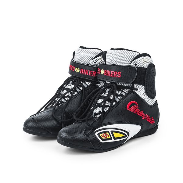 

mens womens motorcycles boots motos lightweight cycling black shoes motorcycle riding short boot waterproof botas moto hombre