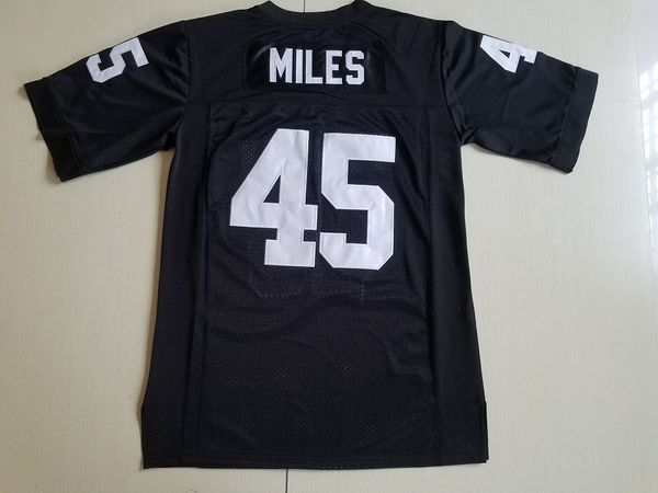 

Boobie Miles #45 Permian High School Football Jersey the reverse side