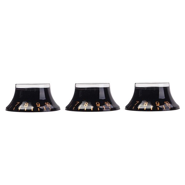 

3 x potiknopf potikn knob control button volume tone knob for lp electric guitar - black