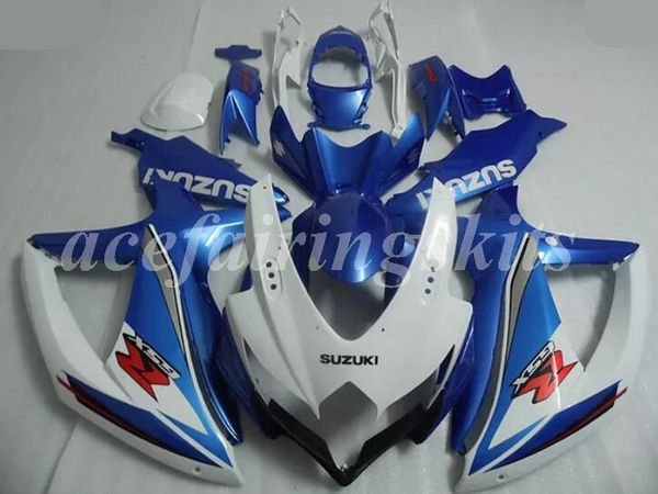 

4gifts injection mold new abs motorcycle fairings kit fit for suzuki gsx-r600 gsx-r750 600 750 k8 2008 2009 2010 08 09 10 blue