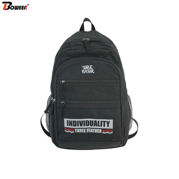 

teenage high school bags for boys girls men backpack school women large capacity teen student bookbags preppy style 2020 new