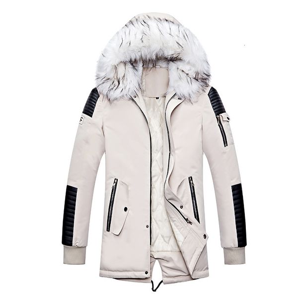 

patent protect 2019 cotton-padded clothes white, Black
