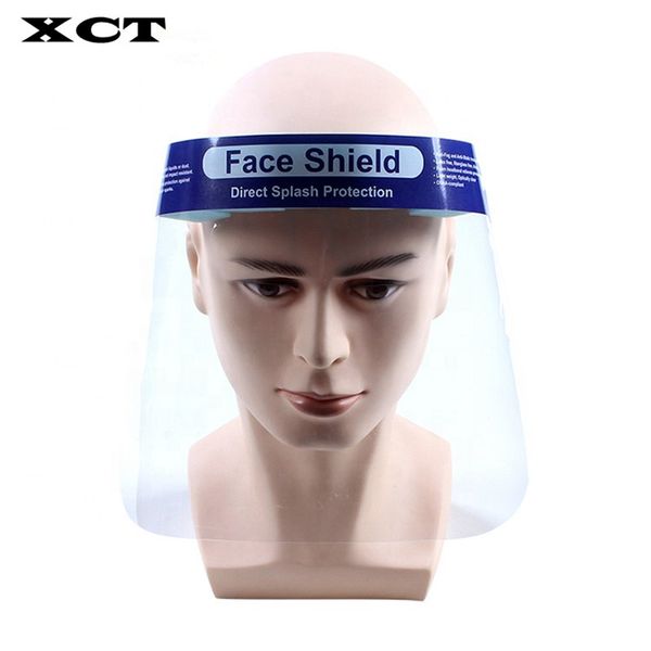 

dh face shield anti-всплеск пылезащитный прозрачный пластиковый прозрачный защитный на складе высококачественного корзины защитному free shi