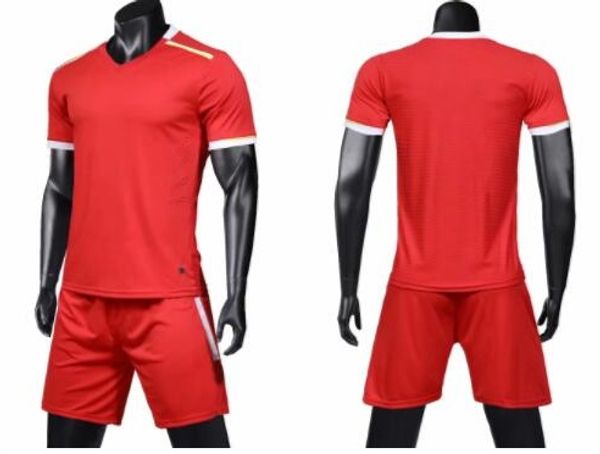 Großhandel Herren-Mesh-Trainings-Fußballanzug für Erwachsene, individuelles Logo plus Nummer, Fußball-Trikots-Sets mit Shorts, individuelle Uniform-Kits, Sport