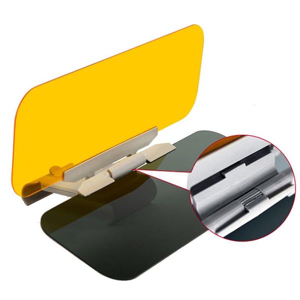 

car accessorizes car sun visor hd anti sunlight dazzling day night vision driving mirror uv fold flip down clear view