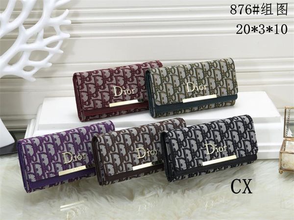 

2019 Hot Wallet New styles Handbag Fashion Leather Handbags Women Tote Shoulder Bags Lady Leather Handbags Bags purse Wallet #CX876