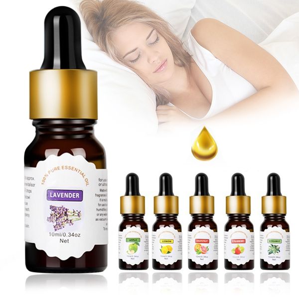 

10ml water-soluble flower fruit essential oil relieve stress for humidifier fragrance lamp air freshening aromatherapy tslm2