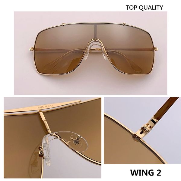 

2020 factory designer glasses men women brand sun glasses oversized uv400 sunglasses wing2 gafas de sol lunettes de soleil 3697, White;black