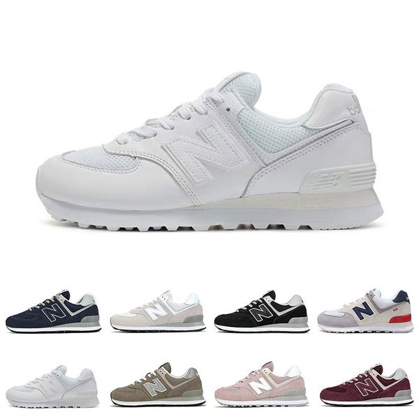 

574 running hoe for men triple black white pink wine red women port neaker trainer breathable vintage ize 36 44