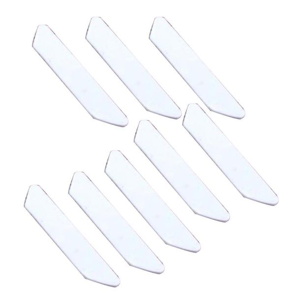 

home carpet stickers bath mats anti-slip fixed patch for wooden pack of (8pcs) floors white