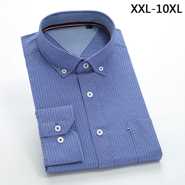 

2018 new comming mens long sleeve cotton shirts formal dress shirts very big large plus size xxl-4xl 5xl 6xl 7xl 8xl 9xl 10xl, White;black