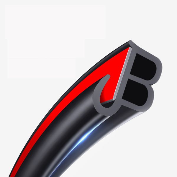 

3m car styling bj door seal strip sticker trunk soundproofing waterproof sealing sticker universal automobile external accessory