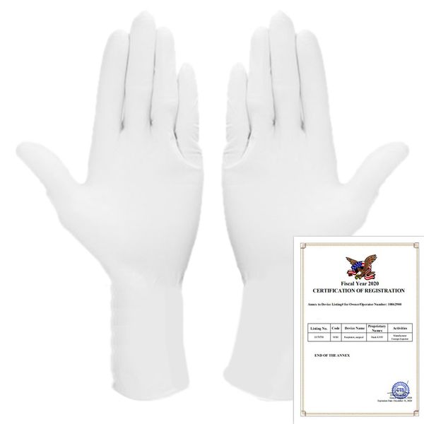 

100pcs/set nitrile gloves full finger touch screen waterproof allergy disposable work safety household cleaning gloves