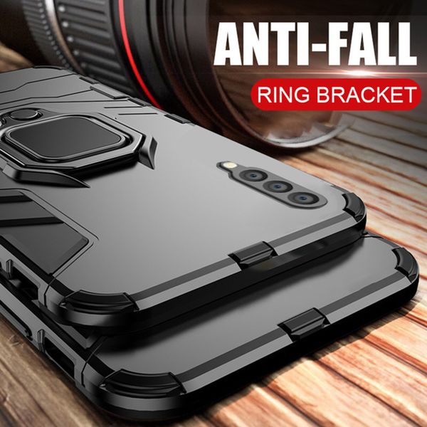 

Один PCS чехол SAMSUNG Gala 30 A50 A7 A750 Magnetic Телефон Luxury Car Finger Ring Особый случай