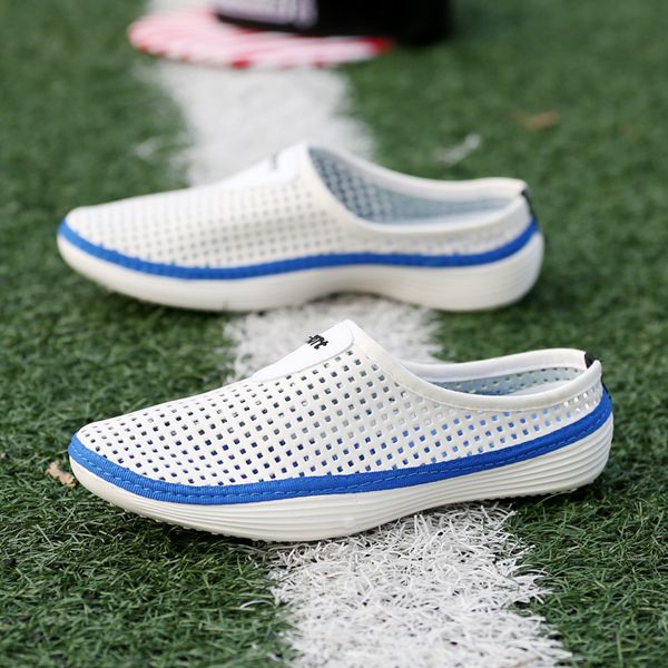 

original classic garden flip flops water shoes men summer beach aqua slipper outdoor sandals gardening shoes big size 44