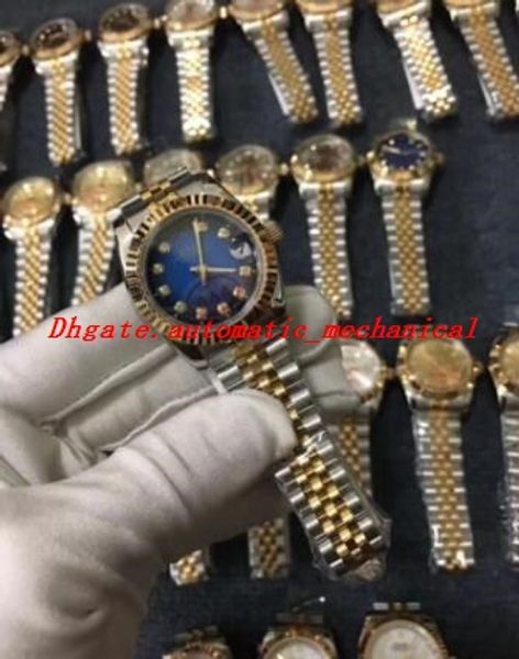 

7 style men wristwatch 116234 116233 36mm asia 2813 automatic stainless steel bracelet fashion watch luxury wristwatch, Slivery;brown