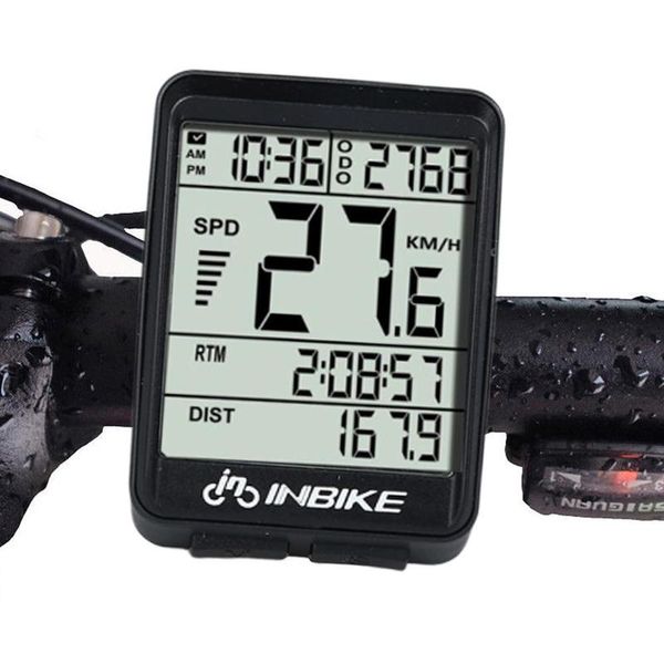 

waterproof bicycle computer wireless and wired mtb bike cycling odometer satch speedometer watch led digital rate