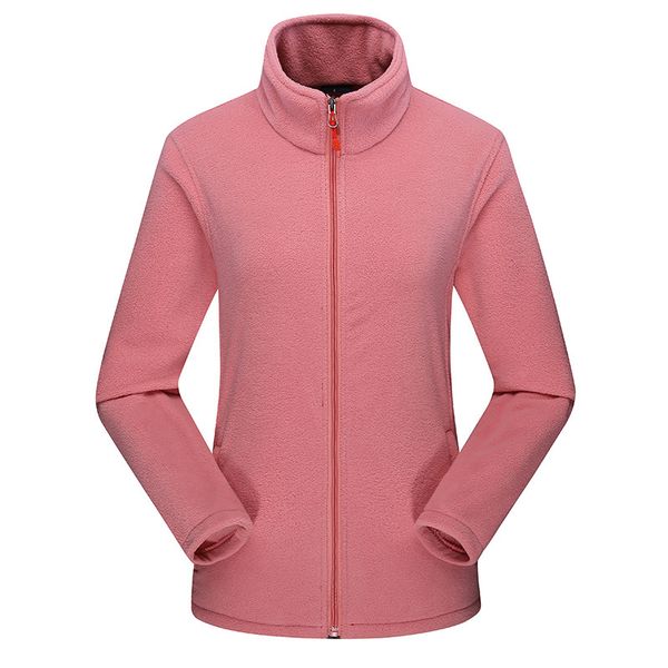 

spring and autumn outdoor fleece women's fleece raincoat jacket liner men's solid color polar fleece