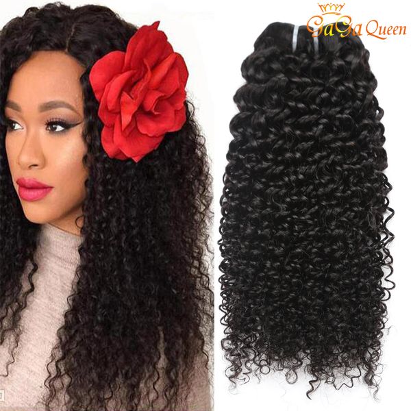 

8a peruvian kinky curly virgin hair mink peruvian kinky curly human hair extensions peruvian curly virgin hair weaves, Black