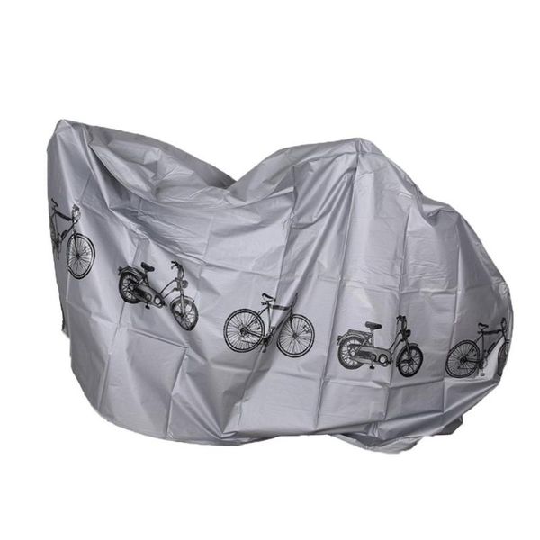 

gray moto bike motorcycle covers dust waterproof outdoor indoor rain protector cover coat for bicycle scooter