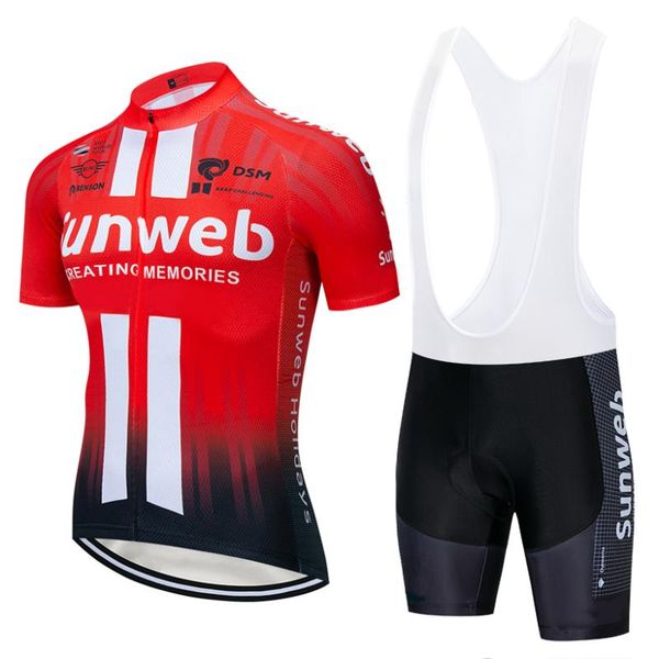

2020 red pro cycling wear bike jersey quick dry bicycle clotheing mens summer team cycling jerseys 20d bike shorts set, Black;red